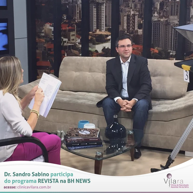 Dr Sandro Sabino participa do programa REVISTA na BH NEWS