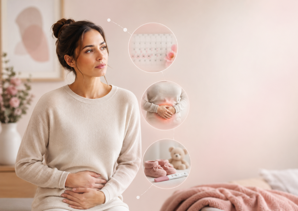 3 sinais de infertilidade feminina